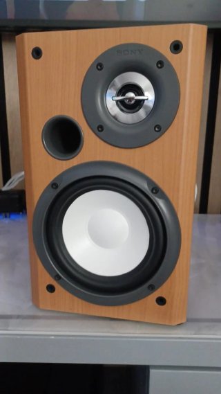 Altavoces Sony Hifi Marrones