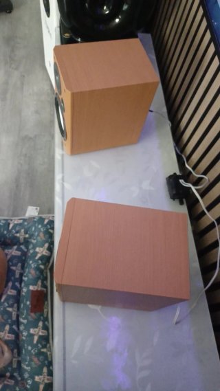 Altavoces Sony Hifi Marrones