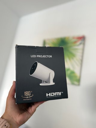 Proyector LED HDMI Blanco