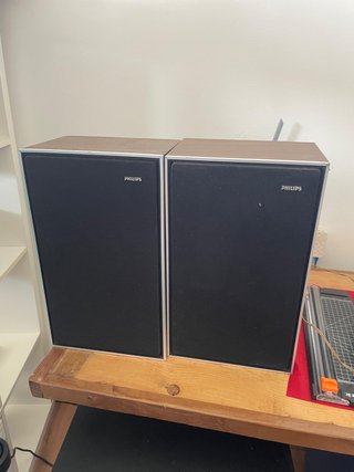 Altavoces Philips Vintage Años 80