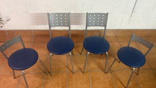 Mesa extensible cocina + 4 sillas
