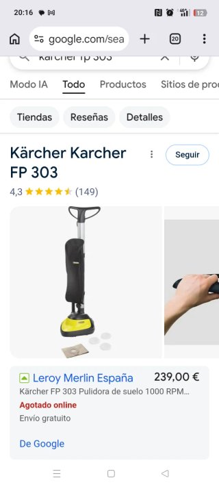 Abrillantadora Karcher FP 303