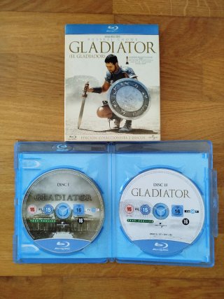 Blu-ray Gladiator (Edición Coleccionista) español