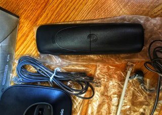 Teléfono Inalámbrico Panasonic KX-TG1611 Negro