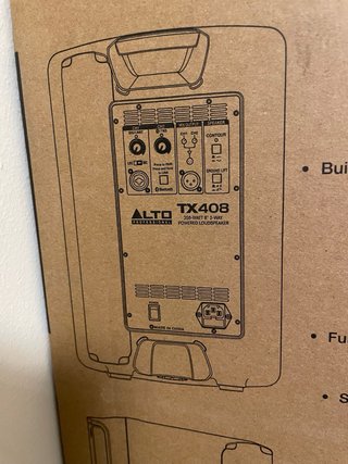 Altavoz Alto TX408 Bluetooth 350W 8