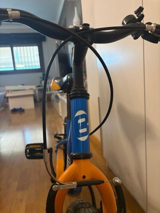 Bicicleta B-Pro 16 Azul/Naranja