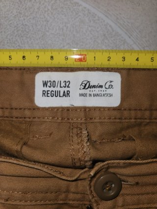 Pantalón Chino Marrón Talla 40