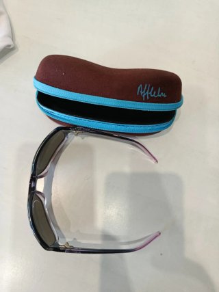 Gafas de sol degradado rosa y azul
