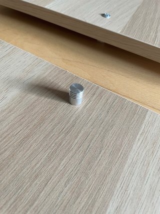 Pack de 2 puertas Kallax efecto roble