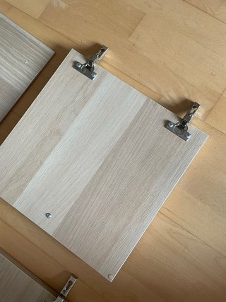Pack de 2 puertas Kallax efecto roble
