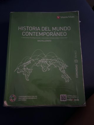 Historia del mundo contemporáneo 1 Bachillerato