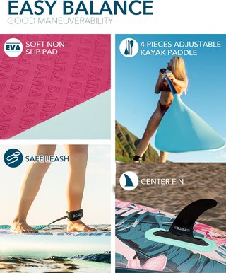 Tabla Paddle Surf DAMA Light Flower 320 cm
