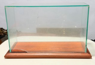 Vitrina Antigua Cristal y Madera