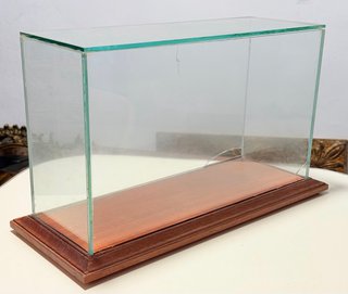 Vitrina Antigua Cristal y Madera