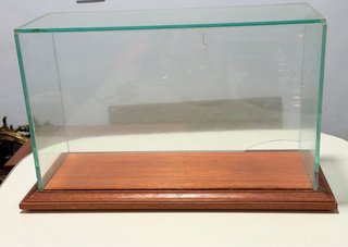 Vitrina Antigua Cristal y Madera