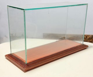 Vitrina Antigua Cristal y Madera