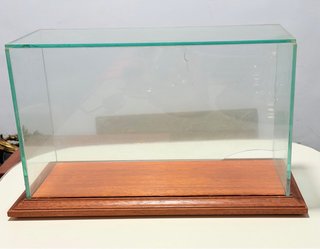 Vitrina Antigua Cristal y Madera