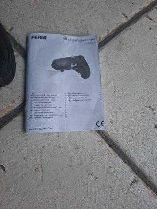 Avvitatore FERM 4V Li-Ion