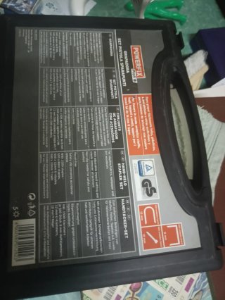 Grapadora Profesional + Grapas, marca Powertfix.