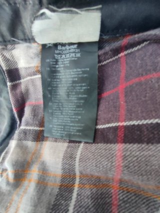 Capucha Barbour Tartán