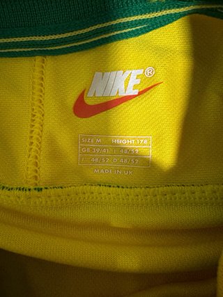 Camiseta Brasil Nike Talla M 1998