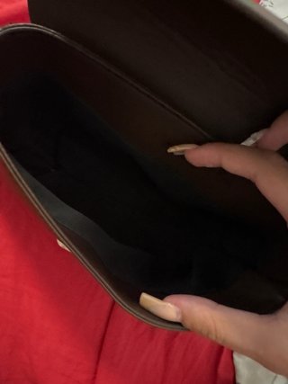 Bolso marrón de hombro