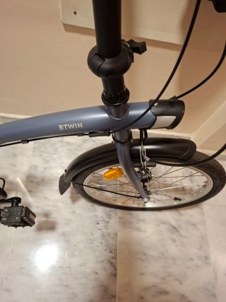Bicicleta plegable B'Twin Decathlon