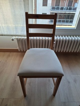 Sillas IKEA LERHAMN Madera Beige