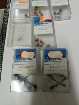 Moscas para pesca Tricóptero y Dragón Fly