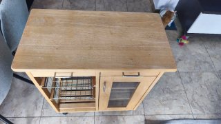 Mueble Verdulero de Cocina con Ruedas