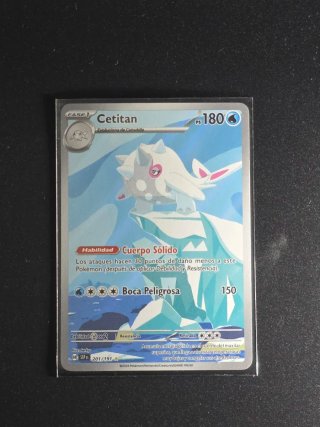 Carta Pokémon Cetitan #201 Chispas Fulgurantes