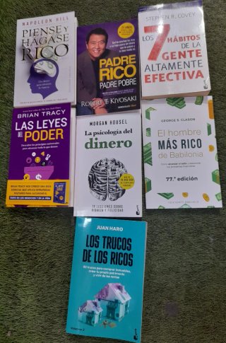 PACK SELF HELP 7 LIBROS NUEVOS
