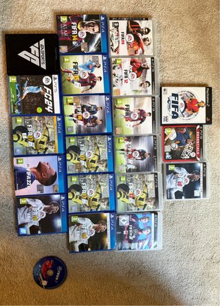 Lote de juegos FIFA PS3, PS4 y PS2