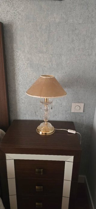 Lámpara de techo cristal de Swarovski con lamparas