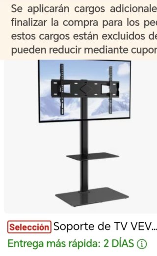 Soporte TV con ruedas