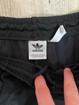 Pantalón Adidas Negro Rayas
