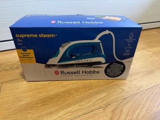 Plancha Russell Hobbs Supreme Steam Azul