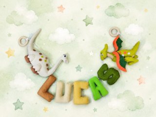 Colgante fieltro personalizados