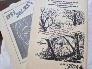 Revistas Poesía Rio Arga N°26 y 28 (1983)