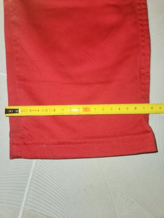 Pantalones Chinos Yelow Skin Rojo Talla 40