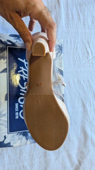 Zapatos de fiesta Talla 39 dorados/rosados