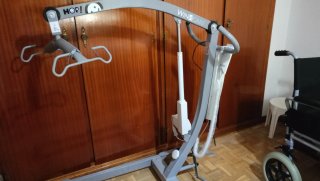 Grúa para mover personas