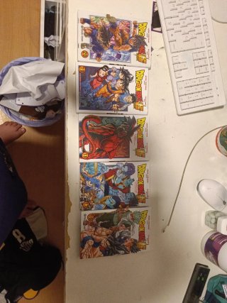 Mangas dragon ball super 16,17,18,19,20