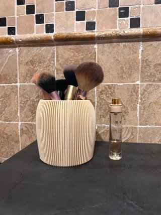 Bote para brochas de maquillaje o para lápices,