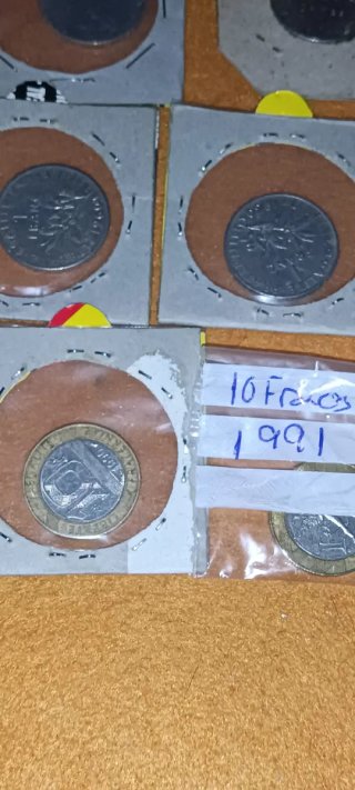 Lotto di monete antiche francesi