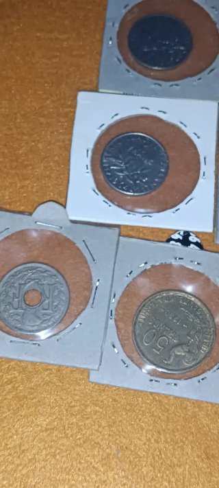 Lotto di monete antiche francesi