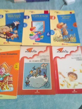 Alta Mar pack de 6 libros a partir de 6 años.