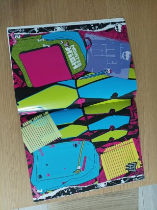 Álbum de pegatinas Monster High