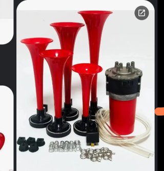Bocinas Musicales Coche 12V Set Completo