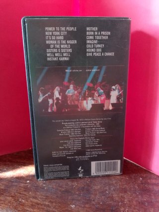 John Lennon Live in New York City Beta/VHS